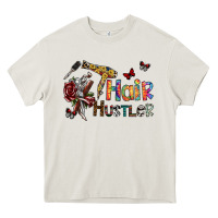 Cream hair hustler 2 Heavy Core Tee - SublimationCraftShop