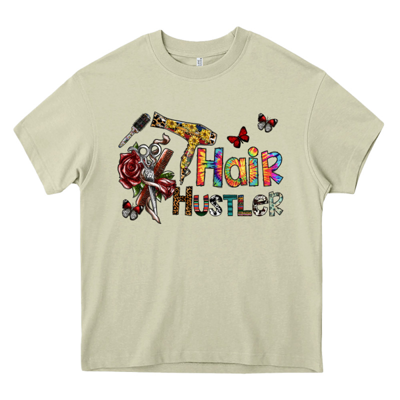 Hair Hustler 2 Heavy Core Tee by SublimationCraftShop | Teevron