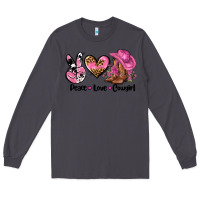 Smoke peace love  cowgirl Long Sleeve Tee - AdoDesignShop