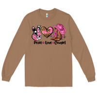Toasted Coconut peace love  cowgirl Long Sleeve Tee - AdoDesignShop
