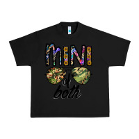 Black mini of both Urban Heavy Tee - CowhideDigitalArt