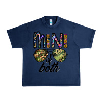 Navy mini of both Urban Heavy Tee - CowhideDigitalArt