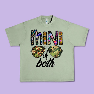 Mini Of Both Urban Heavy Tee Designed By Cowhidedigitalart