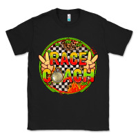 Black Race coach with leopard and peace hand Classic Tee - AdoDesignShop