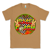 Toasted Coconut Race coach with leopard and peace hand Classic Tee - AdoDesignShop