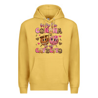 Antique Gold you're the concha to my cafecito Premium Hoodie - Artiststas