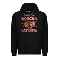 Black you're the concha to my cafecito Premium Hoodie - Artiststas