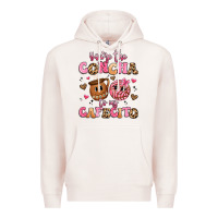 Pale Pink you're the concha to my cafecito Premium Hoodie - Artiststas