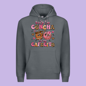 You're The Concha To My Cafecito Premium Hoodie Designed By Artiststas