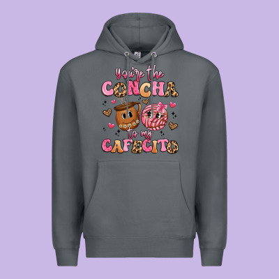 You're The Concha To My Cafecito Premium Hoodie Designed By Artiststas