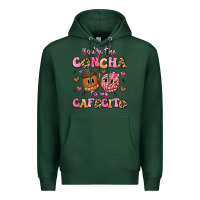 Sports Green you're the concha to my cafecito Premium Hoodie - Artiststas