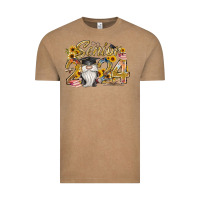 Vintage Coffee senior 2024 Vintage Tee - RacoonDesign