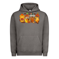 Pigment Tornado Thanksgiving Coffee Cups Urban Hoodie - texasbilliewilder