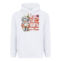 White patience a dash of kindness Heavyweight Hoodie - NancyCooperArtShop