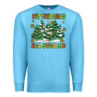 Ocean Blue put your balls all over me Premium Sweatshirt - MaliasSmallBusiness