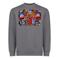 Storm Oh my stars chicken 4th of july Heavyweight Sweatshirt - CowGirlArtShop