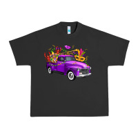 Pigment Black mardi gras truck king's cake Urban Heavy Tee - FaDigitalArtStudio