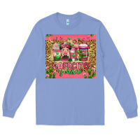Colony Blue cafecito y chisme coffee cups Long Sleeve Tee - Jasminsmagicworld