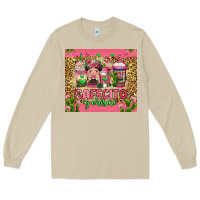 Mushroom cafecito y chisme coffee cups Long Sleeve Tee - Jasminsmagicworld