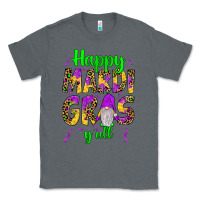Charcoal Heather happy mardi gras y'all gnome Classic Tee - JahusDesignShop