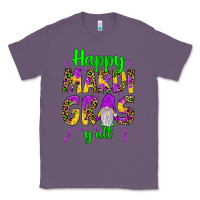 Lavender happy mardi gras y'all gnome Classic Tee - JahusDesignShop
