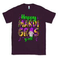 Plum happy mardi gras y'all gnome Classic Tee - JahusDesignShop