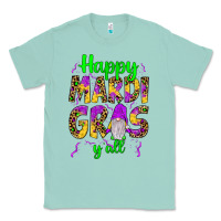 Seafoam happy mardi gras y'all gnome Classic Tee - JahusDesignShop