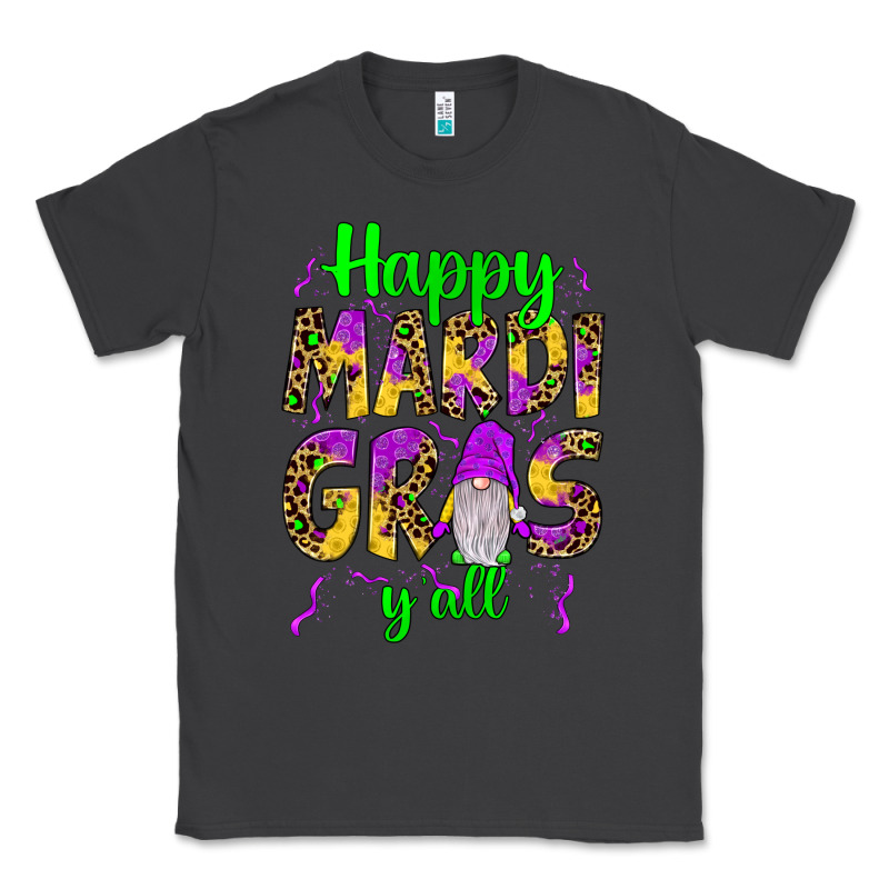 Happy Mardi Gras Y'all Gnome Classic Tee by JahusDesignShop | Teevron