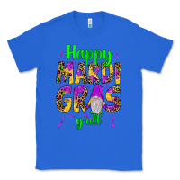 True Royal happy mardi gras y'all gnome Classic Tee - JahusDesignShop