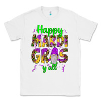 White happy mardi gras y'all gnome Classic Tee - JahusDesignShop