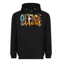 Black office squad Heavyweight Hoodie - NancyCooperArtShop