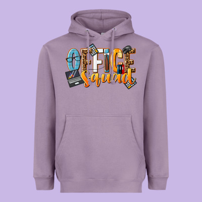 Office Squad Heavyweight Hoodie Designed By Nancycooperartshop