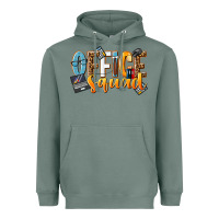 Sage office squad Heavyweight Hoodie - NancyCooperArtShop