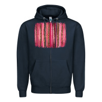 Navy valentines day leopard glitter brushstroke Zipper Hoodie - Jasminsmagicworld