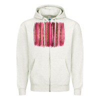 Oatmeal Heather valentines day leopard glitter brushstroke Zipper Hoodie - Jasminsmagicworld