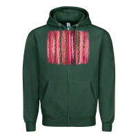 Sports Green valentines day leopard glitter brushstroke Zipper Hoodie - Jasminsmagicworld