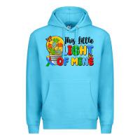 Ocean Blue this little light of mine Premium Hoodie - Artiststas
