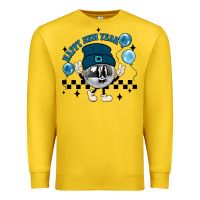 Lemon happy new year disco ball Premium Sweatshirt - MaliasSmallBusiness