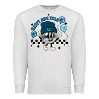 Oatmeal Heather happy new year disco ball Premium Sweatshirt - MaliasSmallBusiness