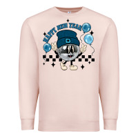 Pale Pink happy new year disco ball Premium Sweatshirt - MaliasSmallBusiness
