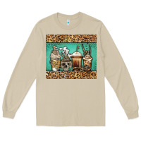 Mushroom skeleton coffee cups Long Sleeve Tee - Jasminsmagicworld