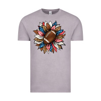 Vintage Zinc american football sunflower Vintage Tee - HRA Design Shop