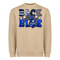 Mushroom Back to blue 4th of July 4th of july Heavyweight Sweatshirt - CowGirlArtShop