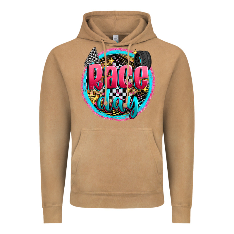 Race Day Vintage Hoodie by Zillion Design Studio | Teevron