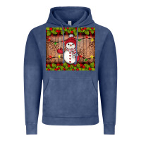 Vintage Denim snowman Christmas Vintage Hoodie - JahusDesignShop