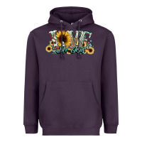 Plum love like jesus sunflowers Heavyweight Hoodie - NancyCooperArtShop