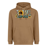 Toasted Coconut love like jesus sunflowers Heavyweight Hoodie - NancyCooperArtShop