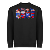 Black 4th of July coffee drinks Heavyweight Sweatshirt - Neo Western