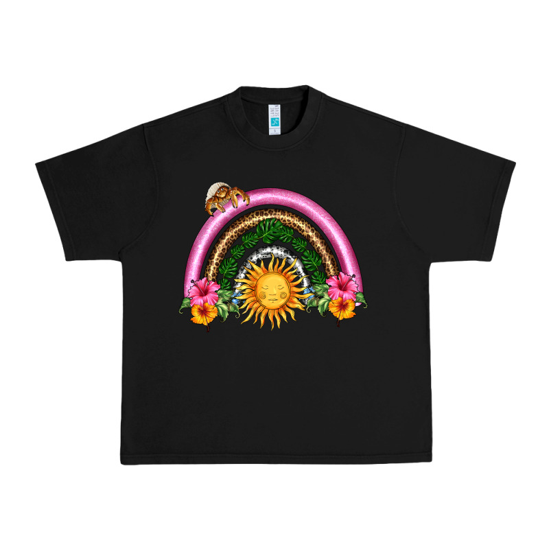 Summer Sun Rainbow Urban Heavy Tee by HRA Design Shop | Teevron
