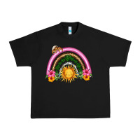 Black summer sun rainbow Urban Heavy Tee - HRA Design Shop